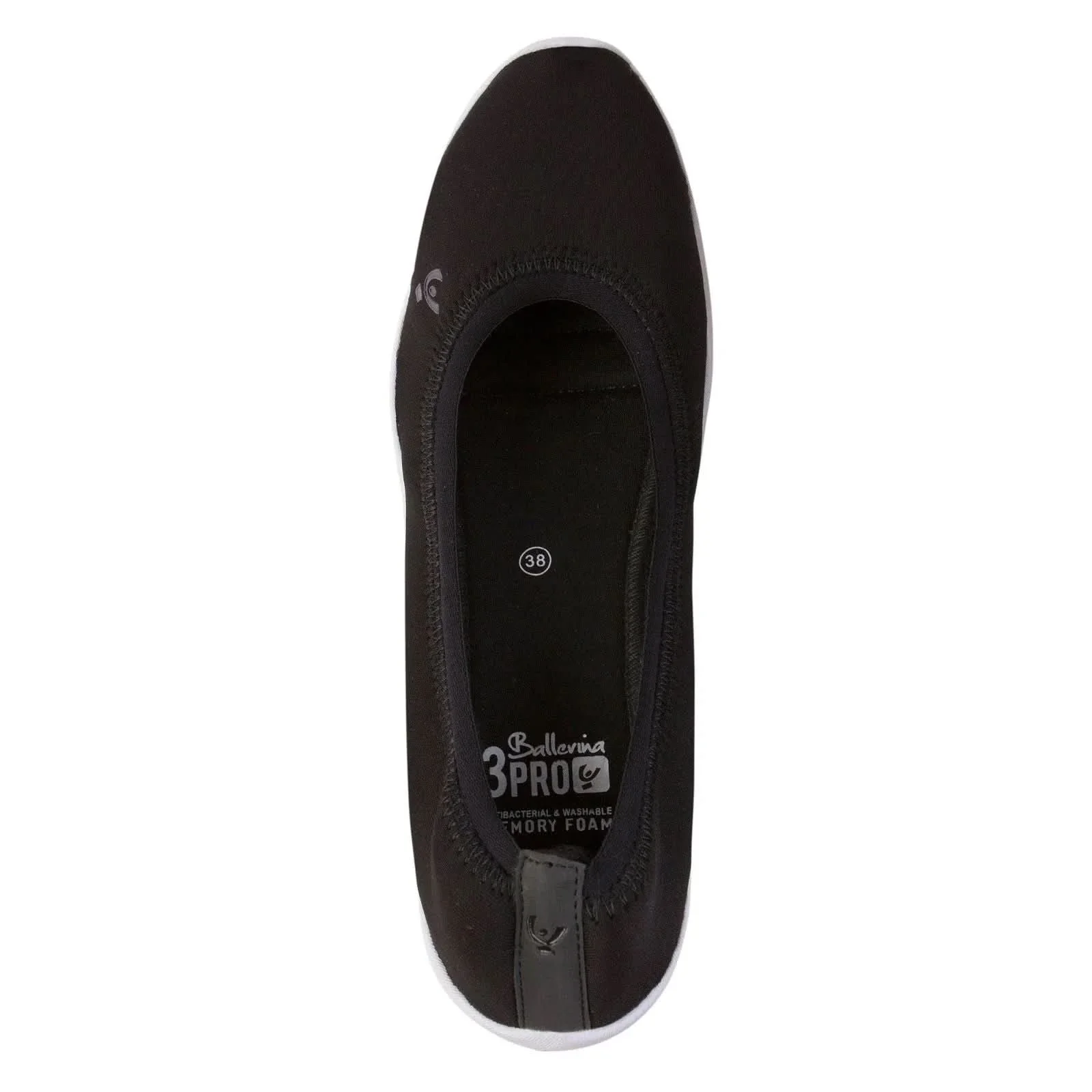 3Pro Ballerina Shoes - Black - Image 3