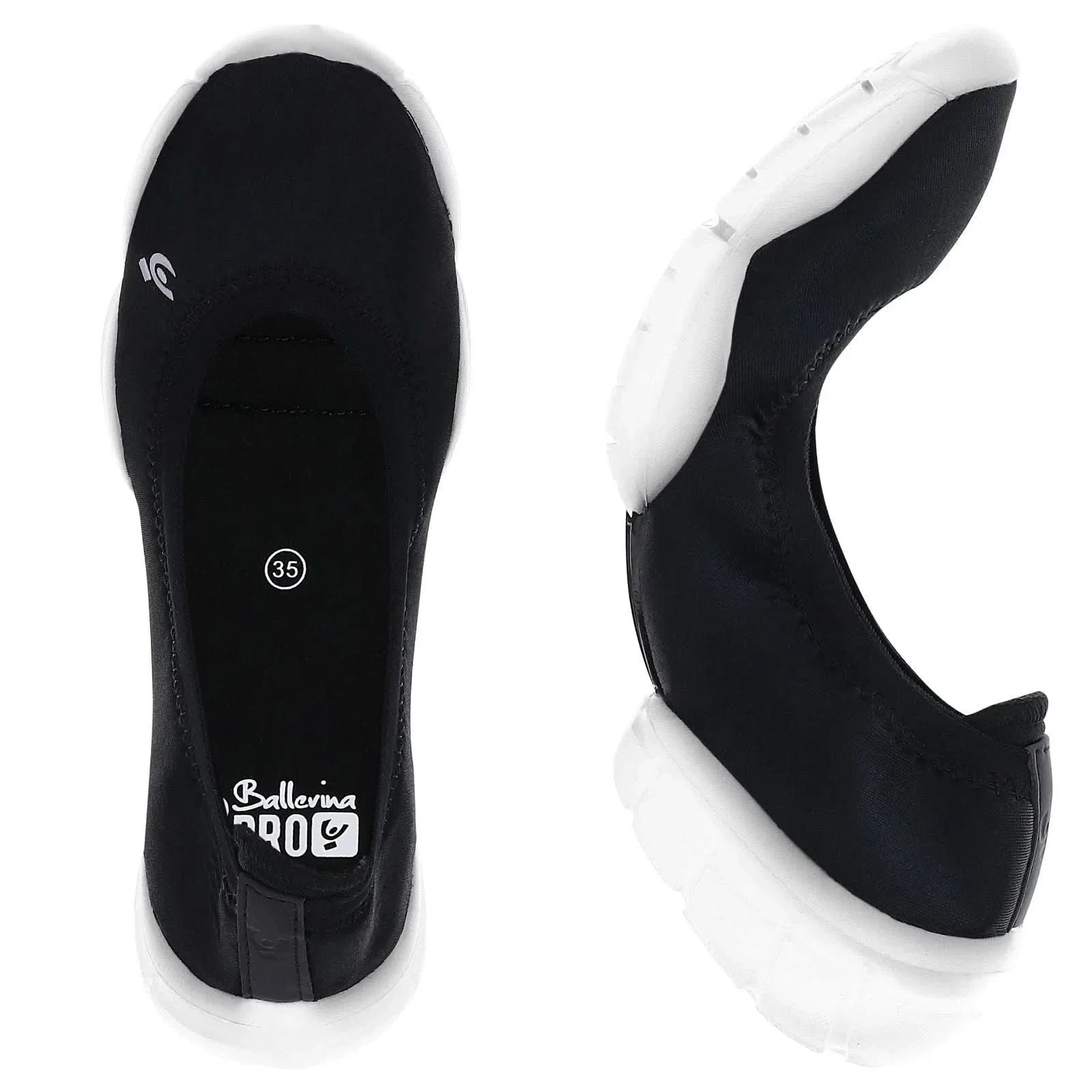 3Pro Ballerina Shoes - Black - Image 9