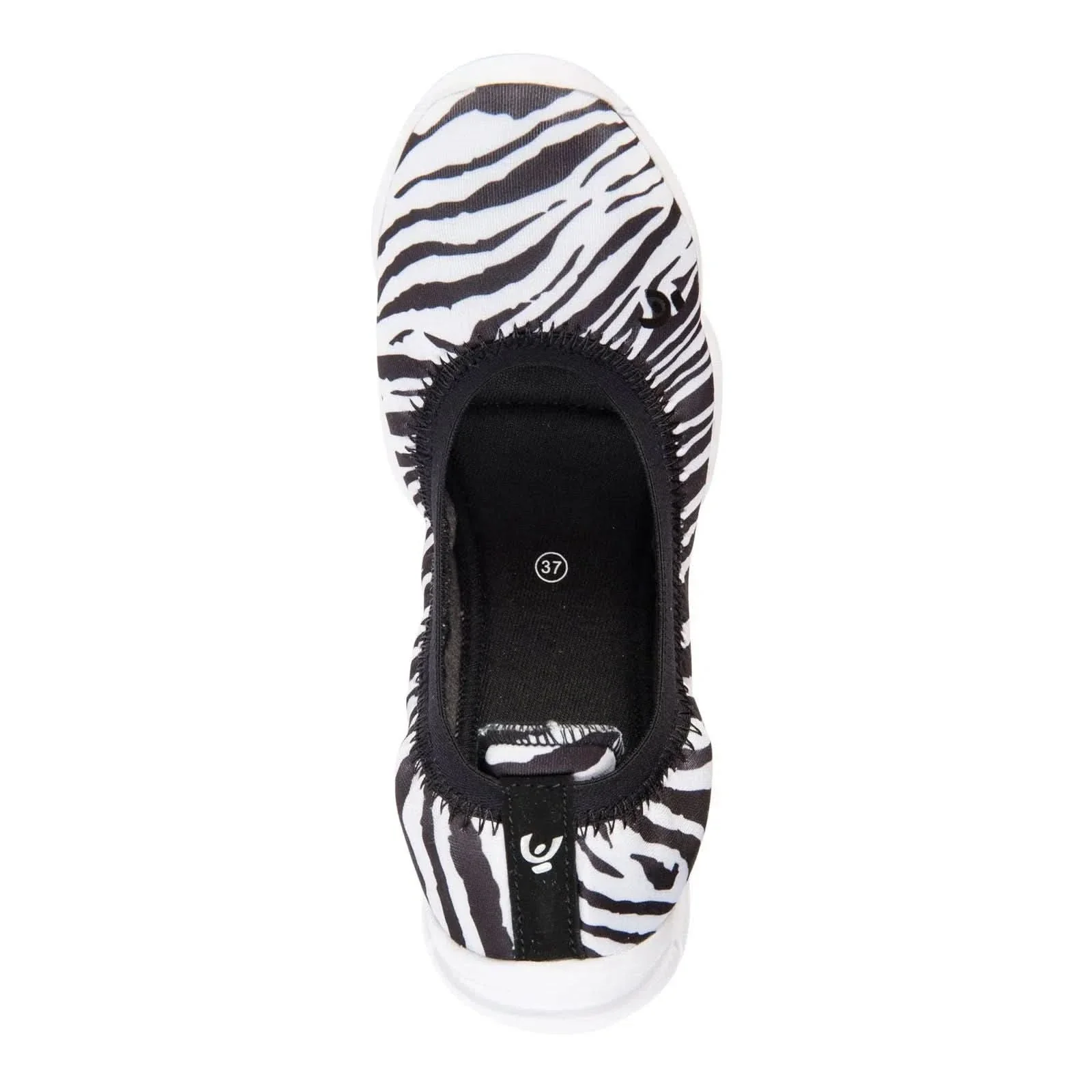 3Pro Ballerina Shoes - Zebra Pattern - Image 3