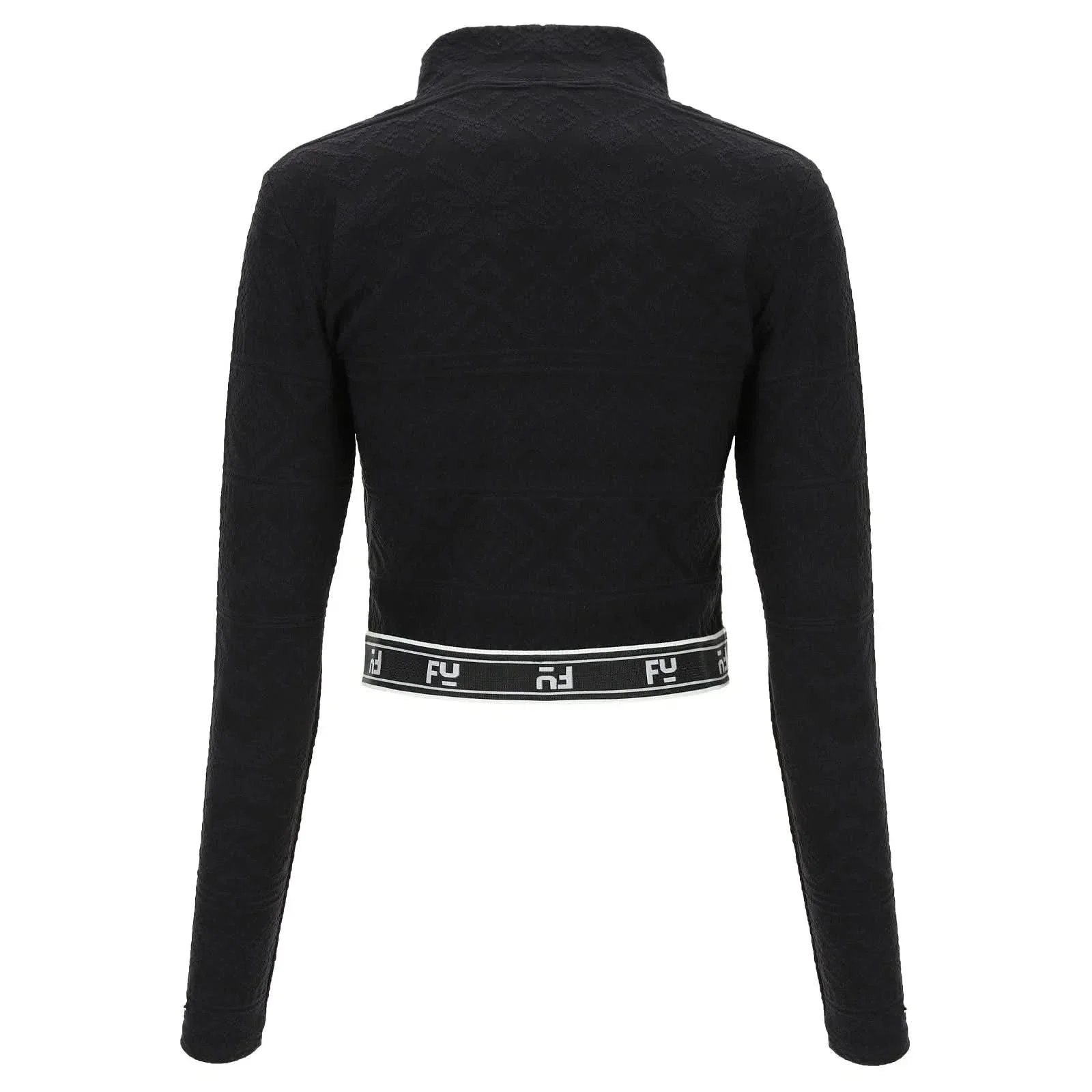 Norwegian Print Crop - Black - Image 5