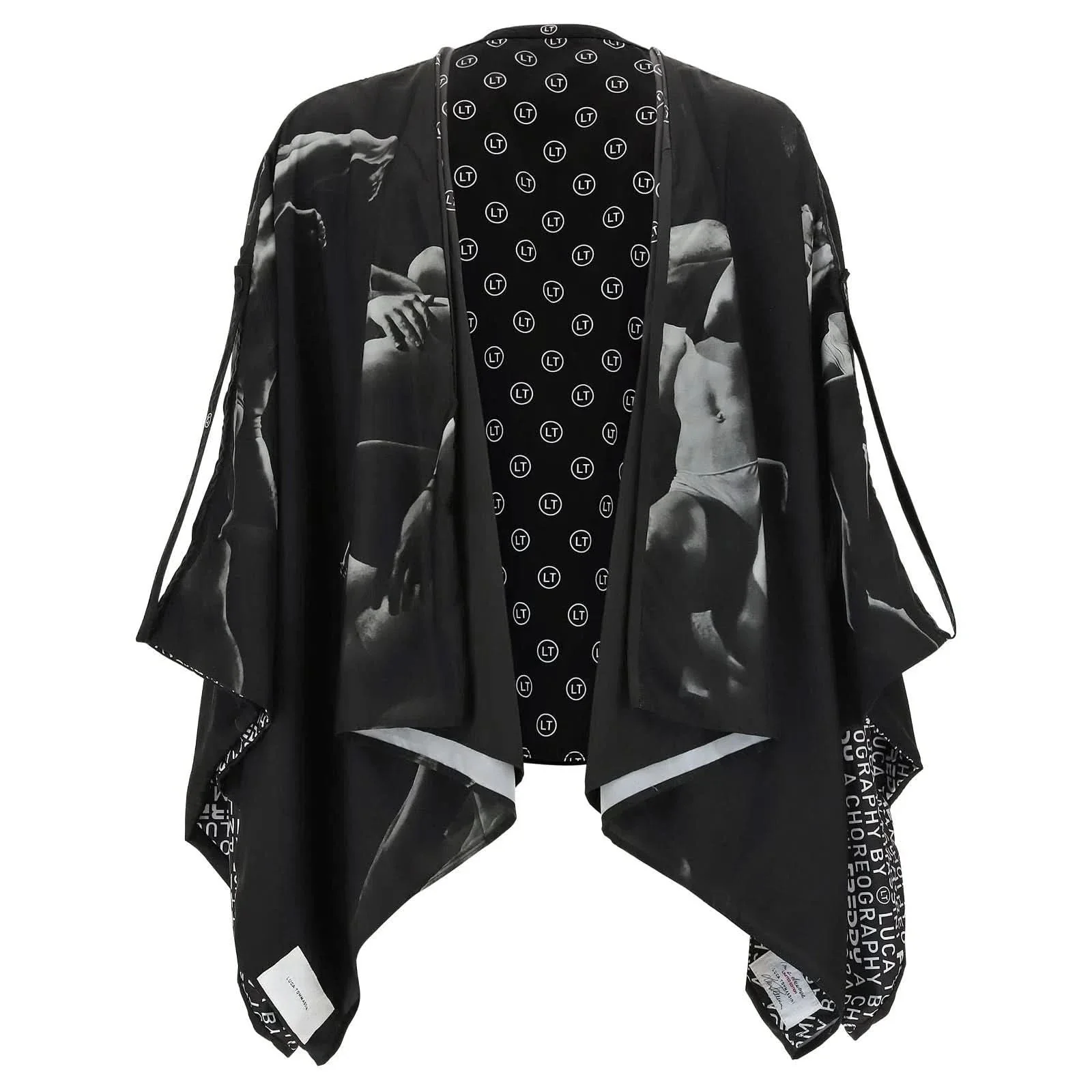 Luca Tommassini Convertible poncho / skirt - Black - Image 4