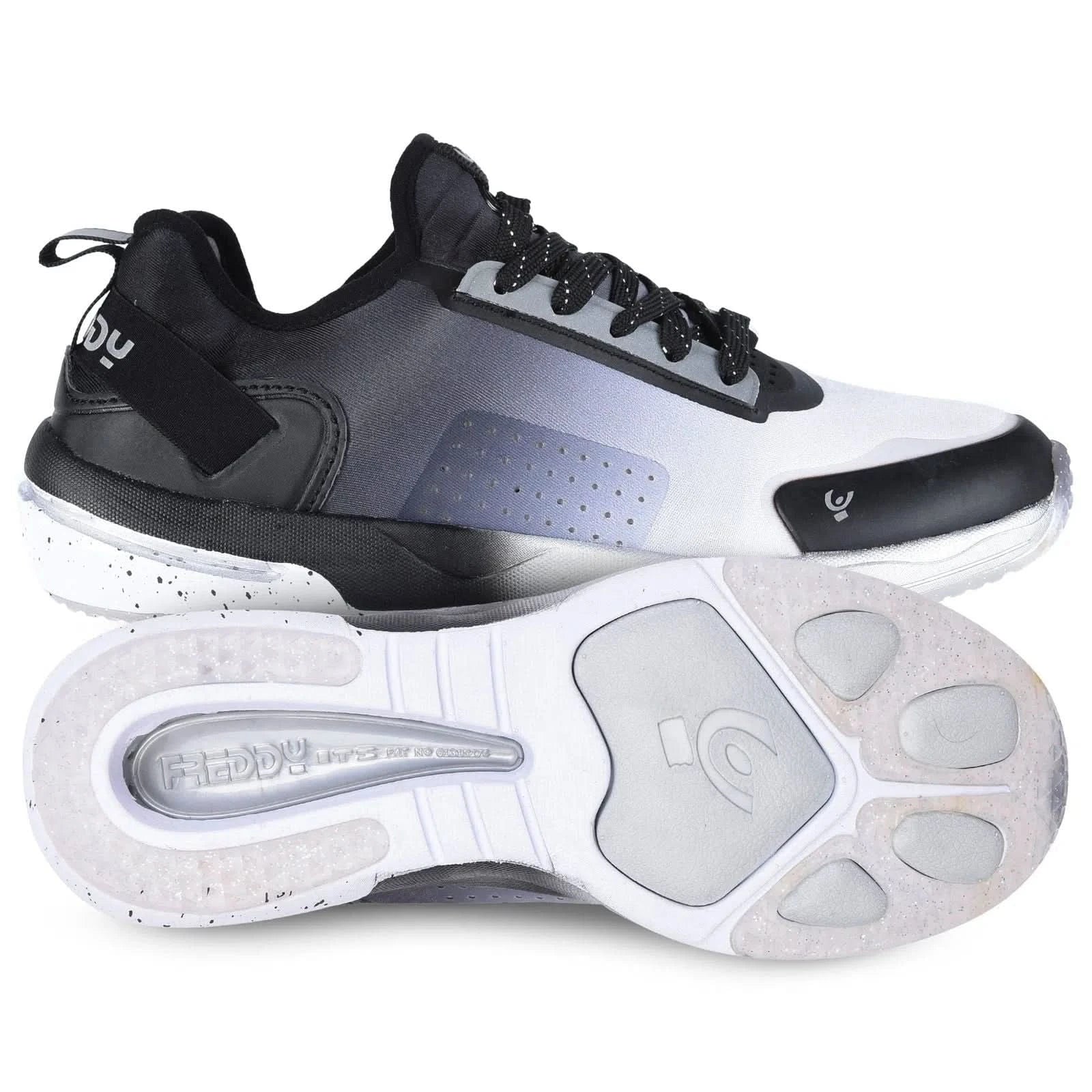 Feline Sport Shoes - Black + Silver - Image 6