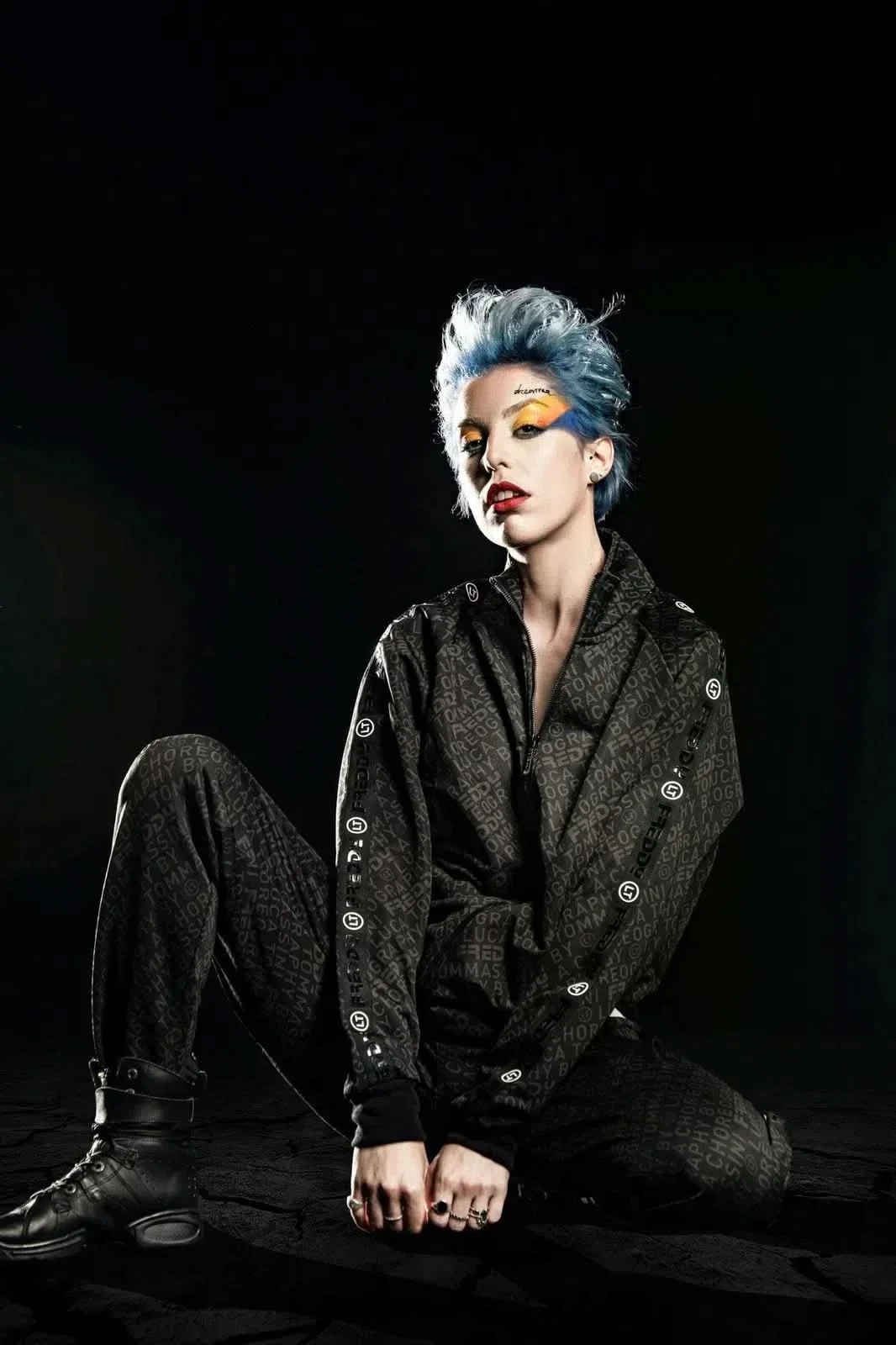 Sweatshirt unisex with pattern print - A Choreography by Luca Tommassini - Image 3