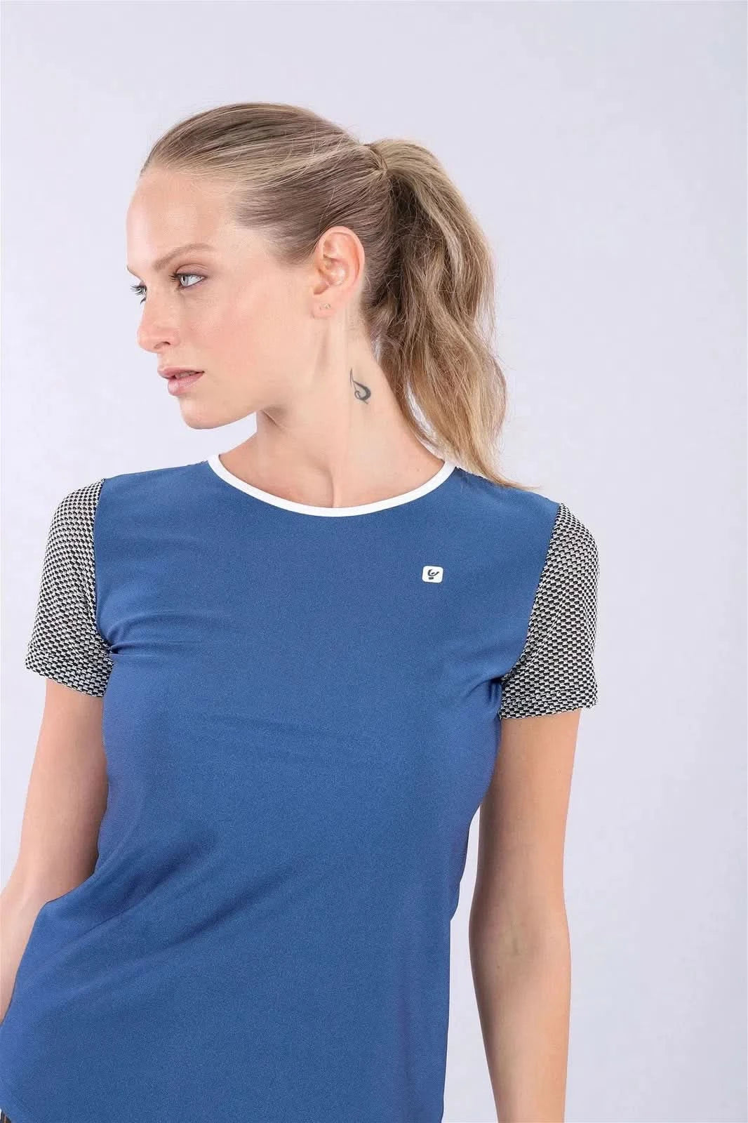 Women’s short sleeve yoga t-shirt - 100% Made in Italy - Image 3