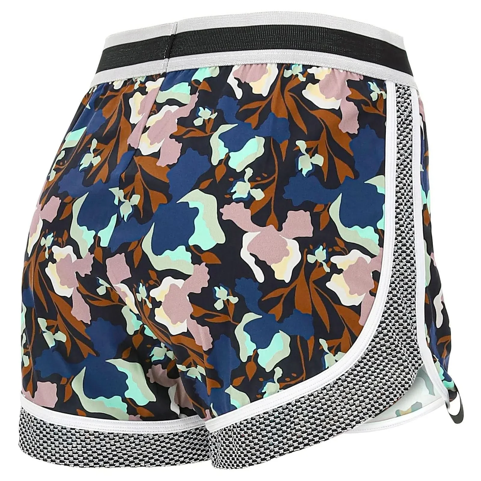 Yoga shorts - Geometric Flower - Image 4