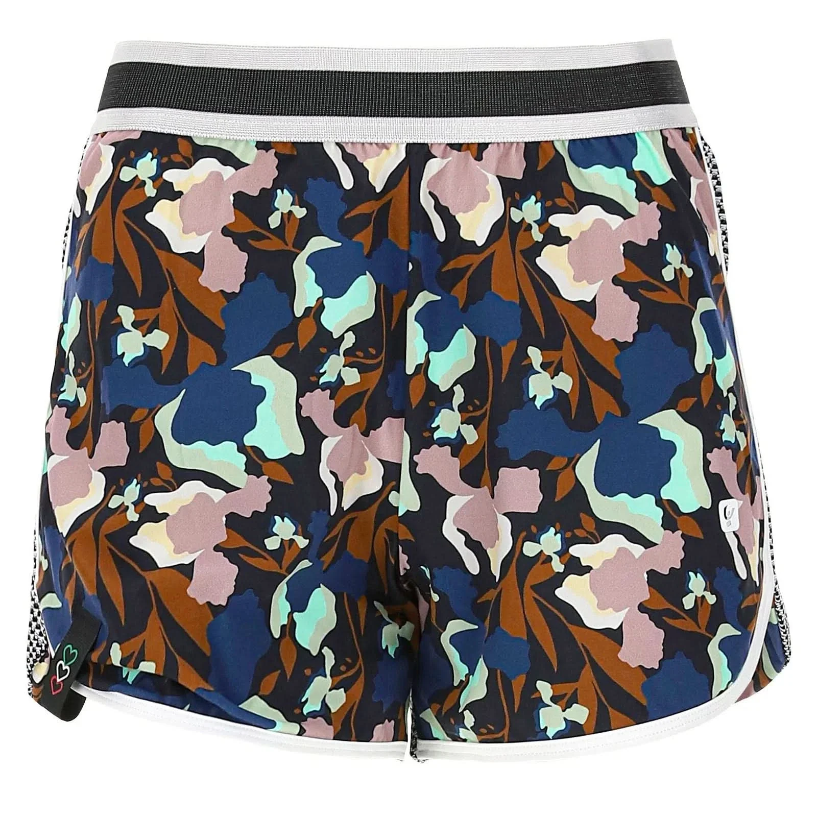 Yoga shorts - Geometric Flower - Image 5