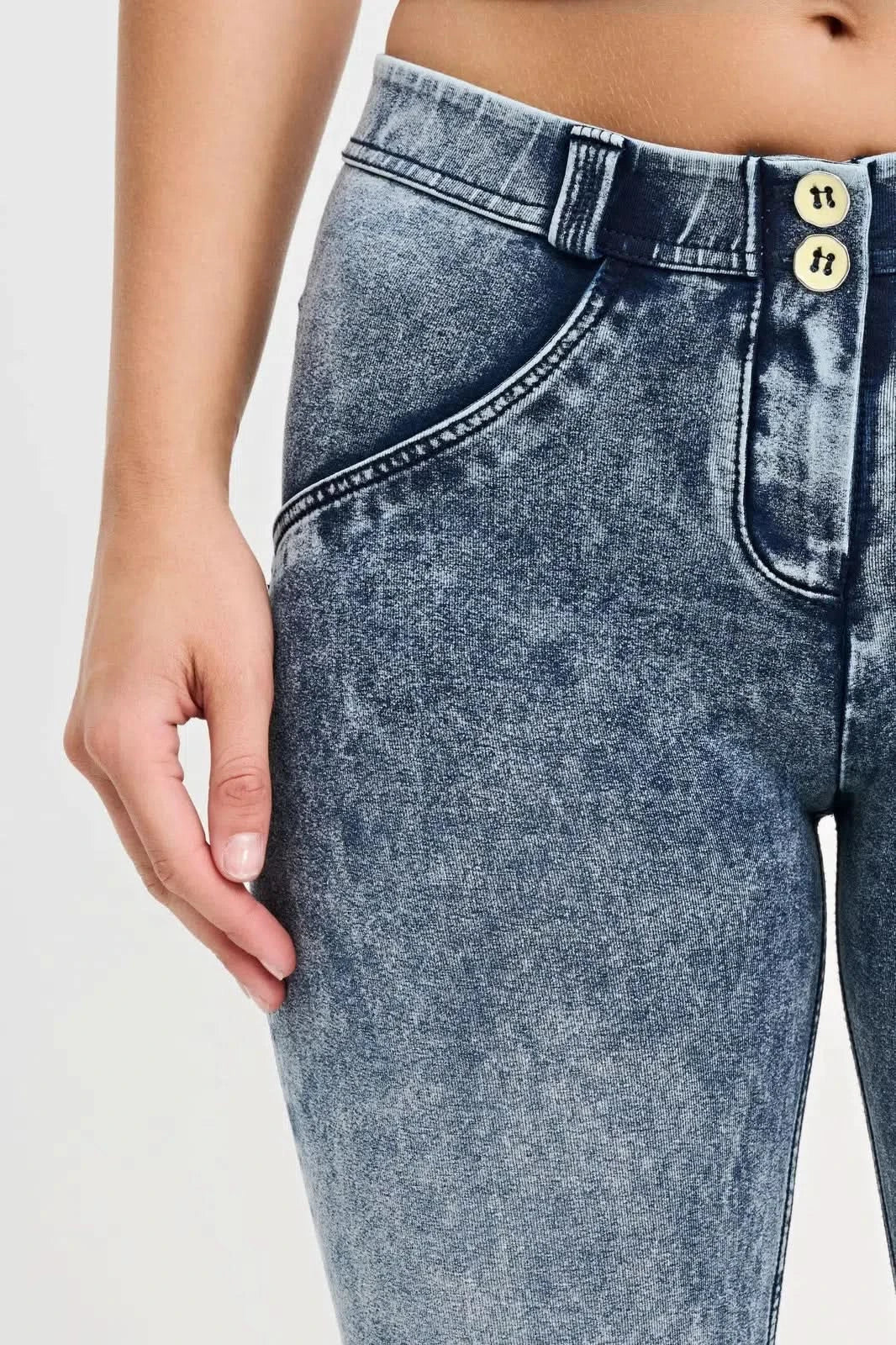 WRUP Denim - Mid Rise - Full Length - Stonewash - Image 7