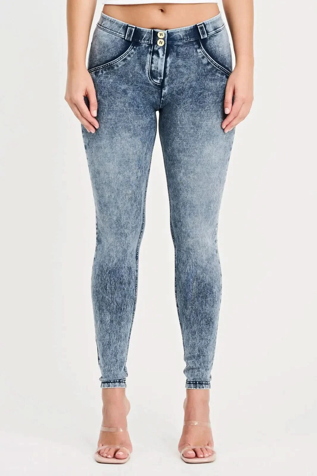 WRUP Denim - Mid Rise - Full Length - Stonewash - Image 8