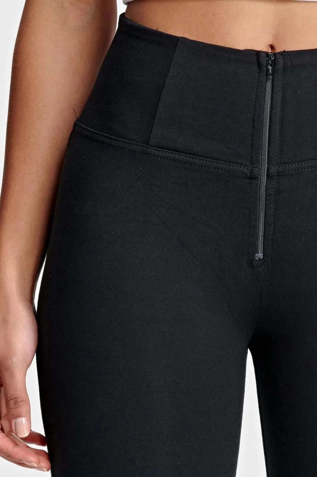 WRUP Fashion - High Waisted - 7/8 Length - Black - Image 8